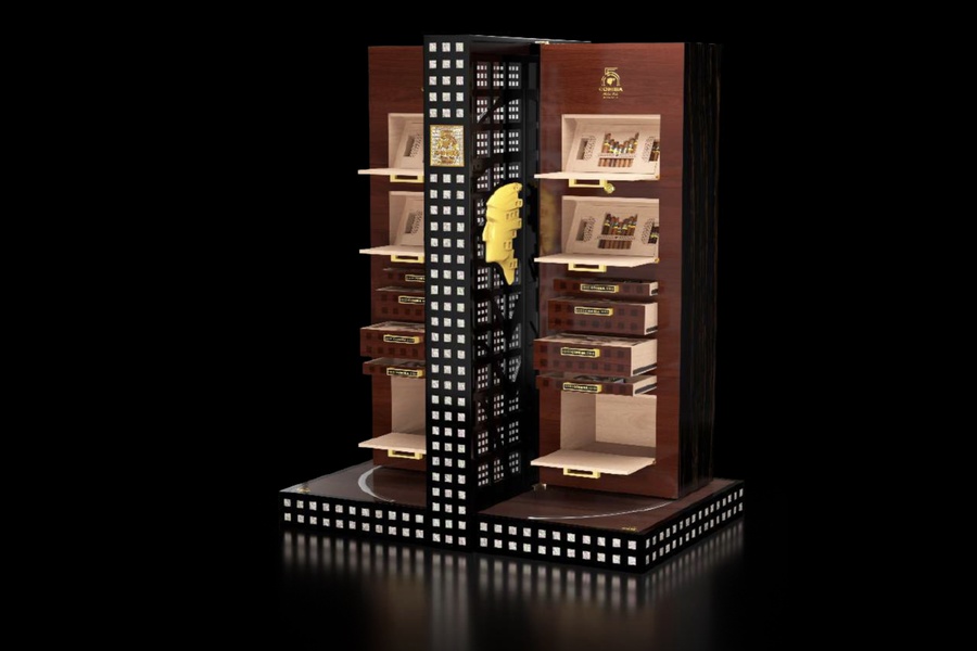 COHIBA 55 ANIVERSARIO HUMIDOR DỰ KIẾN ​​CHO PHIÊN ĐẤU GIÁ HUMIDOR SA TIẾP THEO