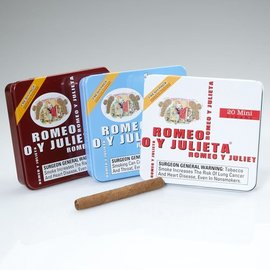 Romeo y Julieta mini - Hộp sắt 20 điếu