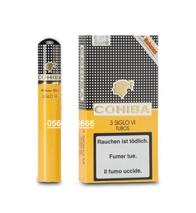 Xì gà Cohiba Siglo 6 VI Tubos – Hộp 03 điếu