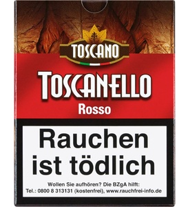 Xì gà Toscanello Rosso - Hộp 5 điếu (Nội địa đức)