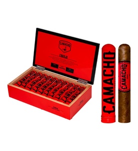 Xì Gà Camacho Corojo Robusto Tubos - Hộp 10 điếu